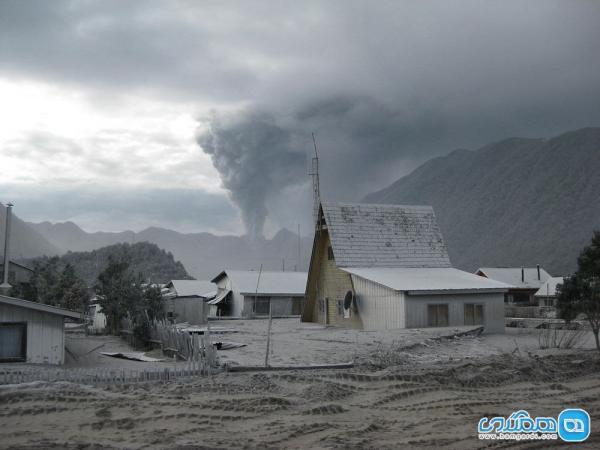 شهر چایتن شیلی؛ شهری پوشیده شده از خاکستر آتشفشان